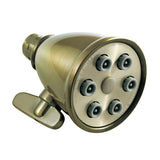 Victorian 2-15/16-Inch Round Adjustable Jet Spray Brass Shower Head