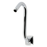 Gehry S-Shape Shower Arm with Square Flange