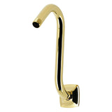 Gehry S-Shape Shower Arm with Square Flange
