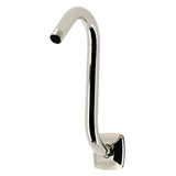 Gehry S-Shape Shower Arm with Square Flange