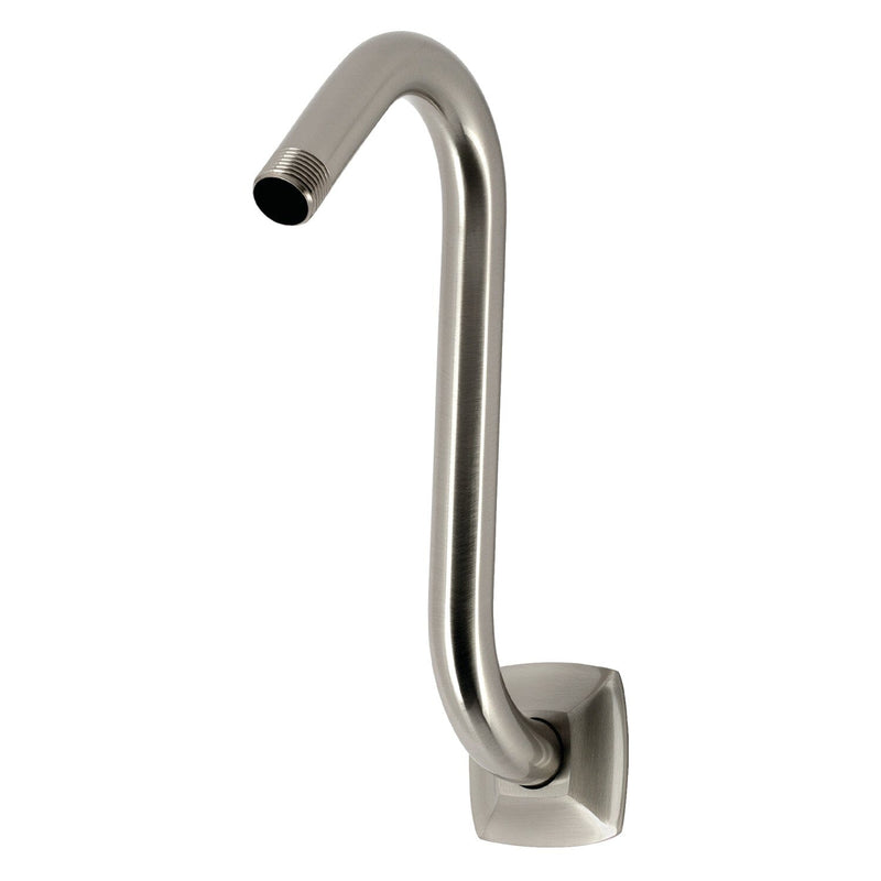 Gehry S-Shape Shower Arm with Square Flange