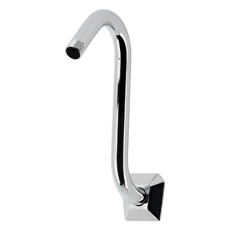 Trapeze S-Shape Shower Arm with Hexagon Flange