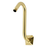 Trapeze S-Shape Shower Arm with Hexagon Flange