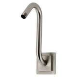 Claremont S-Shape Shower Arm with Square Flange