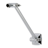 Gehry 10-Inch Adjustable High-Low Shower Arm with Square Flange