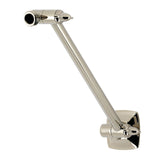 Gehry 10-Inch Adjustable High-Low Shower Arm with Square Flange