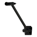 Trapeze 10-Inch Adjustable High-Low Shower Arm with Hexagon Flange