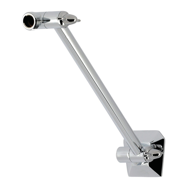 Trapeze 10-Inch Adjustable High-Low Shower Arm with Hexagon Flange