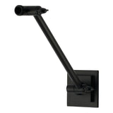 Claremont 10-Inch Adjustable High-Low Shower Arm with Square Flange