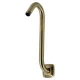 Gehry S-Shape Shower Arm with Square Flange
