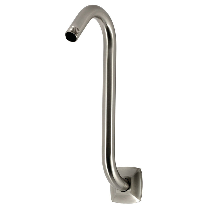 Gehry S-Shape Shower Arm with Square Flange