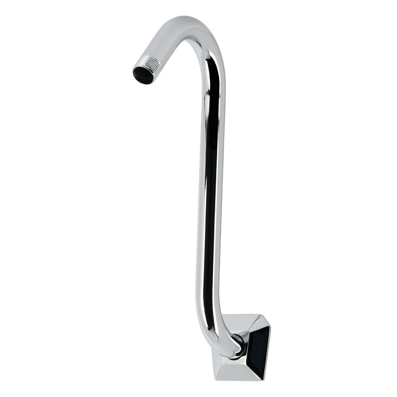 Trapeze S-Shape Shower Arm with Hexagon Flange