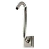 Claremont S-Shape Shower Arm with Square Flange