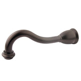 Heritage 8-Inch Brass Tub Faucet Spout