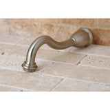 Heritage 8-Inch Brass Tub Faucet Spout