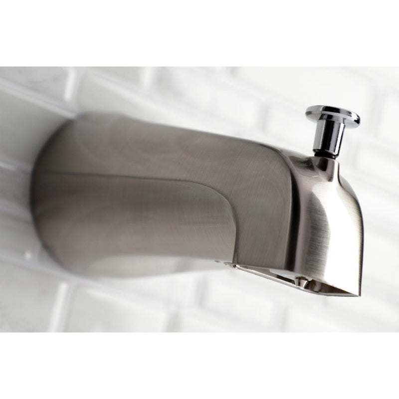 Made To Match 5-5/16 Inch Zinc Tub Faucet Spout with Diverter