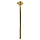 Trimscape 17-Inch Rain Drop Ceiling Mount Shower Arm with Round Flange