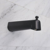 Shower Scape 10-Inch Brass Tub Faucet Spout with Diverter