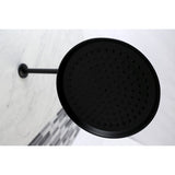 Trimscape 10-Inch Round Raindrop Brass Shower Head with 17-Inch Shower Arm