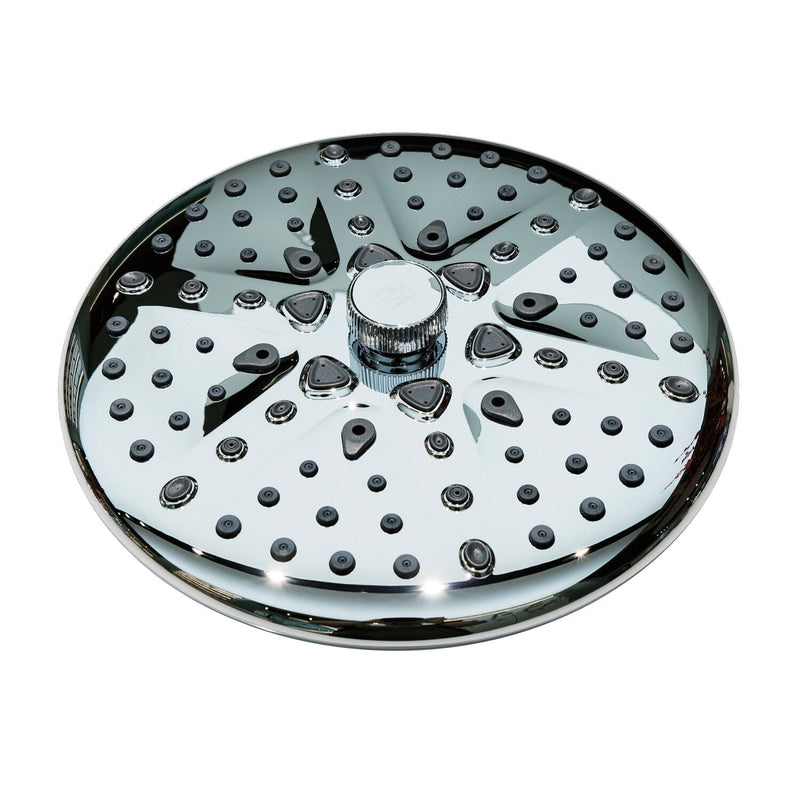 Trimscape 9.8-Inch Round Raindrop 8-Functio Shower Head