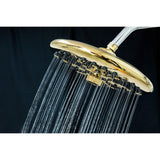 Trimscape 9.8-Inch Round Raindrop 8-Functio Shower Head