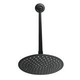 Trimscape 7-3/4 Inch Round Raindrop Brass Shower Head with 17-Inch Ceiling Mount Shower Arm