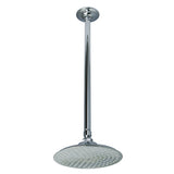 Trimscape 7-3/4 Inch Round Raindrop Brass Shower Head with 17-Inch Ceiling Mount Shower Arm