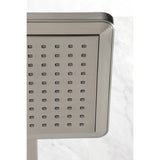 Shower Scape 9-5/8-Inch Square Raindrop ABS Shower Head with 15-3/4-Inch Shower Arm