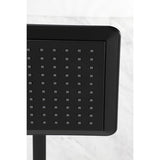 Claremont 9-5/8 Inch Square Raindrop ABS Shower Head with 15-3/4 Inch Shower Arm