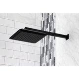 Claremont 9-5/8 Inch Square Raindrop ABS Shower Head with 15-3/4 Inch Shower Arm