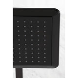 Claremont 9-5/8 Inch Square Raindrop ABS Shower Head with 15-3/4 Inch Shower Arm