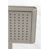 Claremont 9-5/8 Inch Square Raindrop ABS Shower Head with 15-3/4 Inch Shower Arm