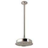 Trimscape 8-Inch Round Brass Shower Head with 17-Inch Ceiling Mounted Shower Arm