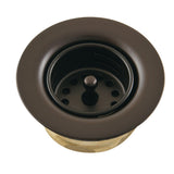 Tacoma Stainless Steel Bar Sink Basket Strainer with Brass Nut