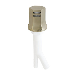 Metropolitan Dishwasher Air Gap with Brass Cover
