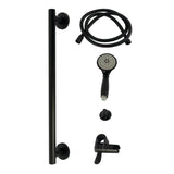 Made to Match Shower System with Slide/Grab Bar and Hand Shower