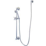 Made to Match Shower System with Slide/Grab Bar and Hand Shower