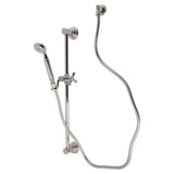 Made to Match Shower System with Slide/Grab Bar and Hand Shower