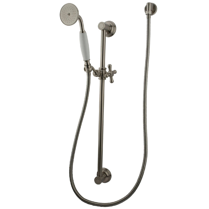 Made to Match Shower System with Slide/Grab Bar and Hand Shower