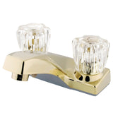 Columbia Double-Handle 3-Hole Deck Mount 4-Inch Centerset Bathroom Faucet