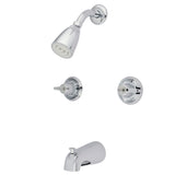 Americana Double-Handle Tub and Shower Faucet