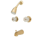 Americana Double-Handle Tub and Shower Faucet
