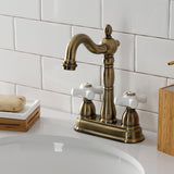 Heritage Two-Handle 2-Hole Deck Mount Bar Faucet