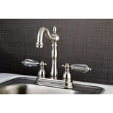 Wilshire Two-Handle 2-Hole Deck Mount Bar Faucet