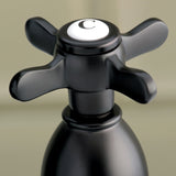 Essex Double-Handle 3-Hole Deck Mount 4-Inch Centerset Bathroom Faucet with Pop-Up Drain