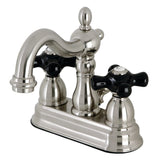 Duchess Double-Handle 3-Hole Deck Mount 4-Inch Centerset Bathroom Faucet with Pop-Up Drain
