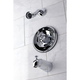 Single-Handle Pressure Balanced Tub and Shower Faucet