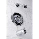 Single-Handle Pressure Balanced Tub and Shower Faucet
