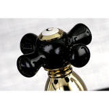 Duchess Two-Handle 4-Hole 8" Centerset Kitchen Faucet with Brass Sprayer