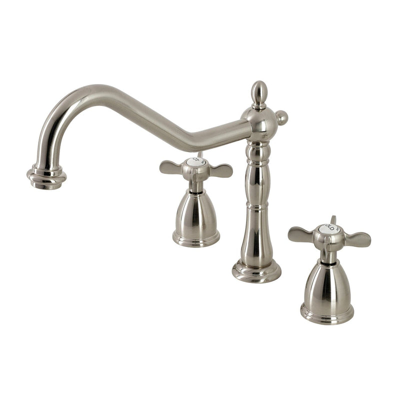 Essex Double-Handle 3-Hole Widespread Kitchen Faucet